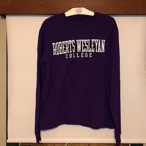 Roberts Wesleyan college long sleeve shirt